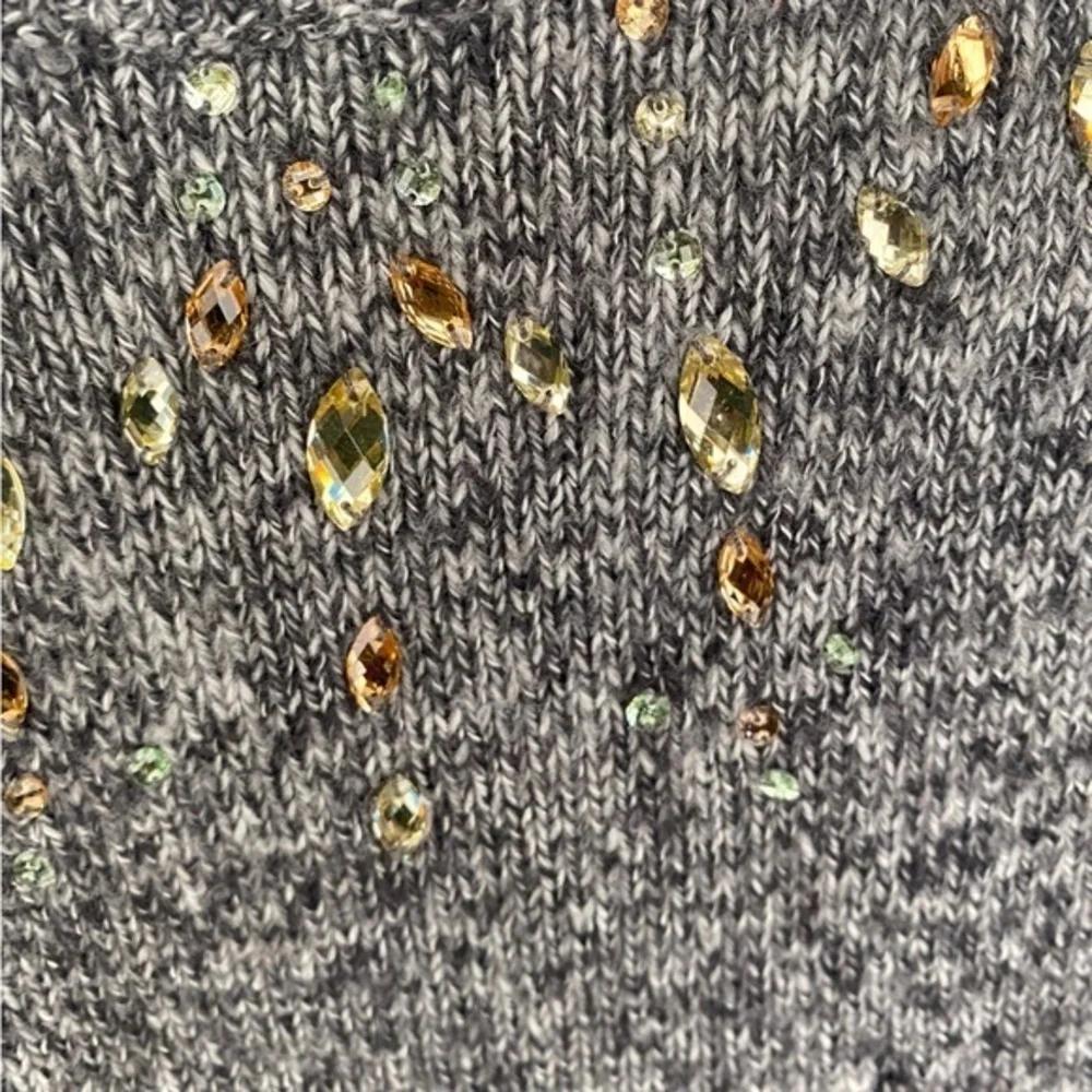 Abercrombie kids jeweled bling sweater dress size 15/16 girls
